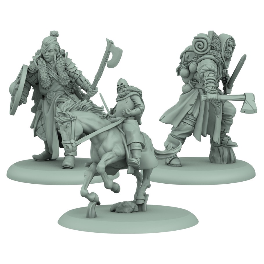 A Song of Ice and Fire : Tabletop Miniatures Game - Stark Attachments #1